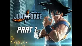 JUMP FORCE Gameplay Walkthrough Part 1 - Intro & Prologue (Let's Play)