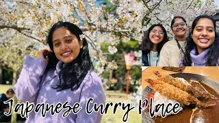 Japanese Curry Place | Cherry Blossom | Japan | Neethu Sunil