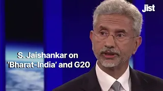 S. Jaishankar On ‘Bharat-India’ And G20 | Jist