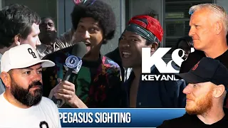 Key & Peele - Pegasus Sighting REACTION!! | OFFICE BLOKES REACT!!