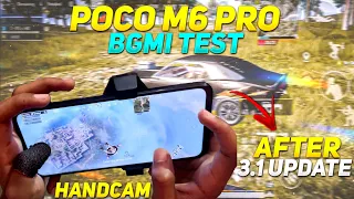 POCO M6 PRO 5G PUBG BGMI GAMING TEST AFTER 3.1 UPDATE 🔥 POCO M6 PRO 5G GAMING REVIEW IN 2024