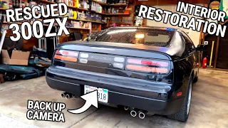 Nissan 300ZX Z32 Restoration Part 2: Junkyard Digging, Touch Screen Upgrade, Backup Camera Install