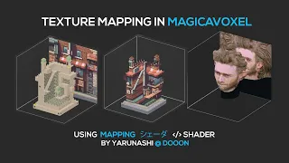 Texture Mapping in MagicaVoxel