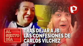 Tras dejar a JB: Las confesiones de Carlos Vílchez