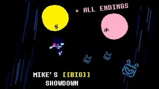 FANMADE Deltarune Chapter 3 - Mike's Big Showdown | ALL ENDINGS | Deltarune Fangame