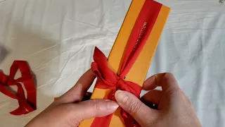 Louis Vuitton 2021 Holiday Packaging ROSE Gold BRACELET & NECKLACE LV Idylle Blossom Unboxing