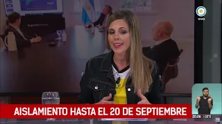 El aislamiento continúa hasta el 20 de septiembre