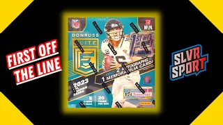 EARLY LOOK 👀 2023 Donruss Elite Football FOTL Hobby Box - Black Gold Autos