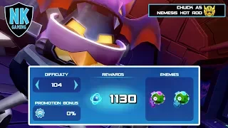 Angry Birds Transformers - Spark Run Series - Level 104 - Featuring Nemesis Hot Rod