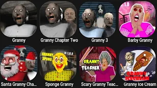 Granny,Granny Chapter two,Granny 3,Barby Granny,Santa Granny,Sponge Granny,Granny Teacher,...