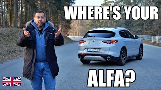 Alfa Romeo Stelvio Ti 2022 is the S in SUV (ENG) - Test Drive and Review