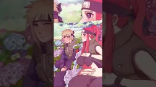 Cute Minato and Kushina Sing Wellerman Edit.❤️💙🖤🤍💜#shorts #naruto