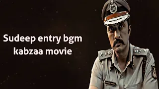 Sudeep entry bgm kabzaa movie #kichasudeep #kabzamovie #ravibasrur #sudeep46