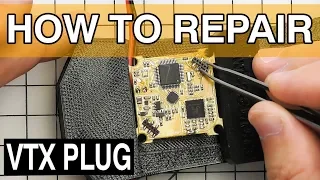 BeeBrain V2 VTX Plug Repair