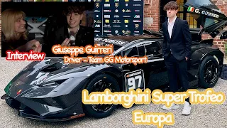 Giuseppe Guirreri al PRONTI …VIAAA al debutto nel Lamborghini Super Trofeo Europa @Lamborghini