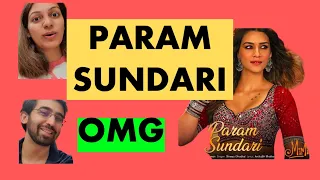 Param Sundari Review | Mimi | Kriti Sanon, Pankaj Tripathi | A. R. Rahman| Shreya |Amitabh| Reaction