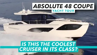 Is this the coolest cruiser in its class? Absolute 48 Coupe yacht tour | Motor Boat & Yachting