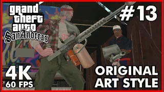 Grand Theft Auto SAN ANDREAS Original Art Style [4K 60FPS] Walkthrough Part 13 - No Commentary