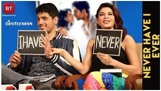 Sidharth Malhotra And Jacqueline Fernandez Makes Never Have I Ever Enthusiastic