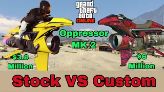 OPPRESSOR MK II ( STOCK ) VS ( UPGRADED ) Everything you need to know | Oppressor mk2 Customization