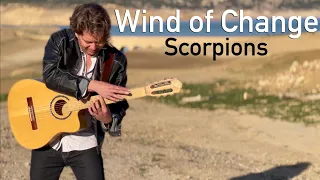 Scorpions - Wind Of Change (Acoustic) | Guitar Cover on Classical Fingerstyle Guitar