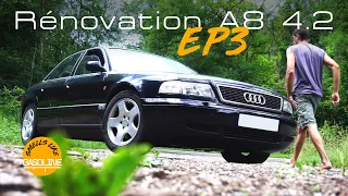 How to save a 4 digits check by doing things ourselves instead of going to an Audi dealer : A8 ep.3