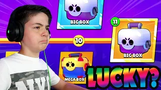 Lucky or Unlucky Mega Box Opening? - Brawl Stars