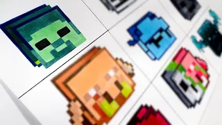 Drawing MINECRAFT HEALTH ICONS ( FRIDAY NIGHT FUNKIN' )