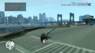 GTA IV Падение с мотоциклов.