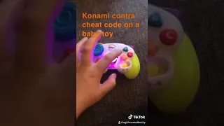 Fisher price contra konami code baby toy -Easter Egg