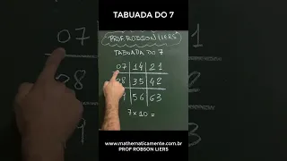 TABUADA DO 7