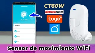 Sensor de movimiento CT20W WiFi compatible Tuya Smart Life