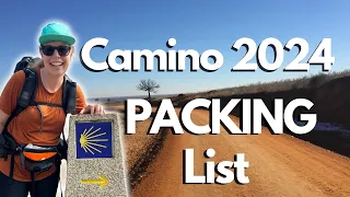 CAMINO de SANTIAGO Essential PACKING Guide for Camino Frances 2024 🎒🥾