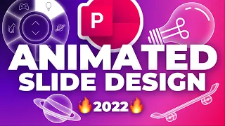 Animated PowerPoint Slide Design Tutorial 🔥2022🔥