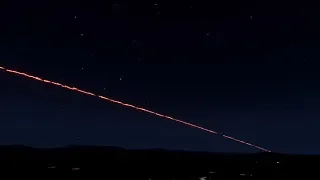 夜間 トマホーク 対空砲が巡航ミサイルを撃墜の瞬間 cruise missile BGM-109 Tomahawk Night