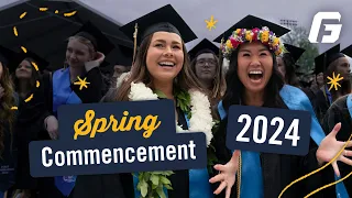 Spring Commencement 2024 at George Fox University 🐻🎓