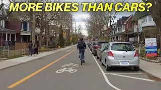 This Toronto Street Has More Bikes Than Cars...