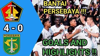 BANTAI PERSEBAYA | GOALS AND HIGHLIGHTS PERSIK KEDIRI VS PERSEBAYA BRI LIGA 1 2023 2024