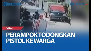 Viral Perampok Todongkan Pistol ke Warga di Margahayu