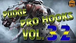 Dota 2 Pudge Pro Hooks 2017 - Weekly hooks VOL. 32