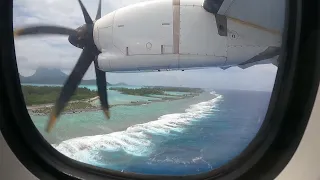 Air Tahiti Bora Bora NTTB arrival