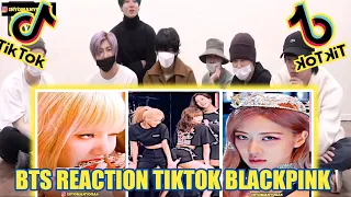 BTS REACTION TIKTOK BLACKPINK PART27 [FANMADE] 💗💜