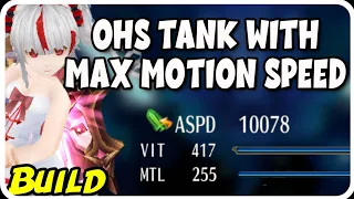 Pure OHS Tank Build With Max Motion Speed - Toram Online