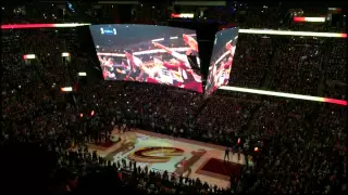 2015 NBA Finals Game 3 Complete Intro Cavs vs Warriors 6.9.15 Rascal Flatts National Anthem