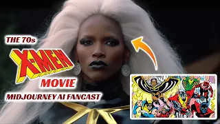 X-Men, '70s Style: Our Dream Cast for a Classic Mutant Adventure! (MidJourney AI)
