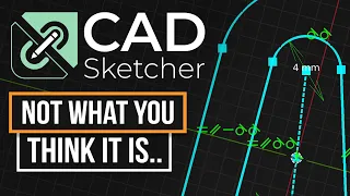 CAD Sketcher Is Not A Blender Addon...