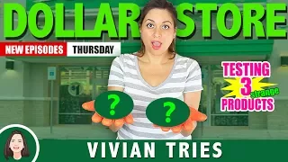 3 WEIRDEST DOLLAR STORE ITEMS!!!  |  VIVIAN TRIES HAUL