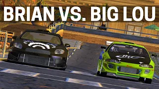 NFS Most Wanted - BRIAN vs. BIG LOU Full Race