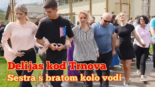 😻 Sestra s bratom kolo vodi💃Delijaš kod Trnova💃Amko Bend💃YouTube Bosanski teferič💃