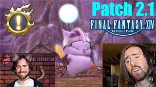 Asmongold Fights the CUTEST FFXIV BOSS King Moogle Mog | Asmongold Plays Final Fantasy 14 MSQ Stream